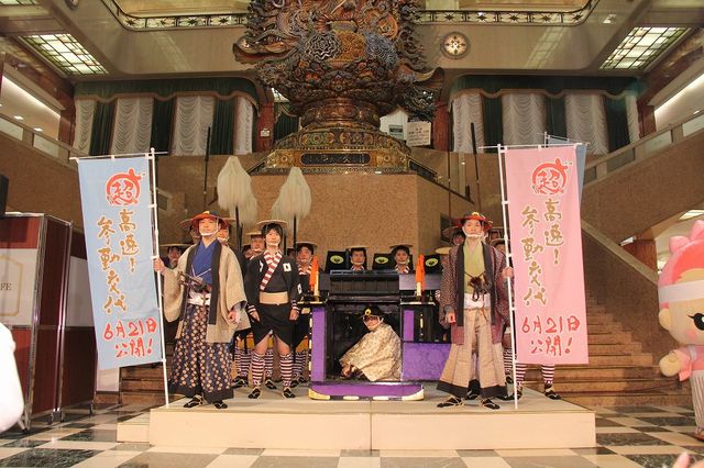 映画『超高速!参勤交代』と日本橋三越本店のコラボで大名行列が復活！フォトギャラリー（9枚目）