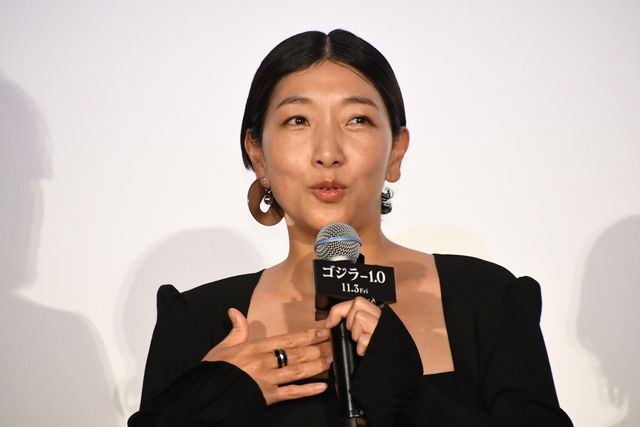 『ゴジラ-1.0』公開初日、客席から拍手喝采！神木隆之介＆浜辺美波らメインキャスト集結（12枚目）