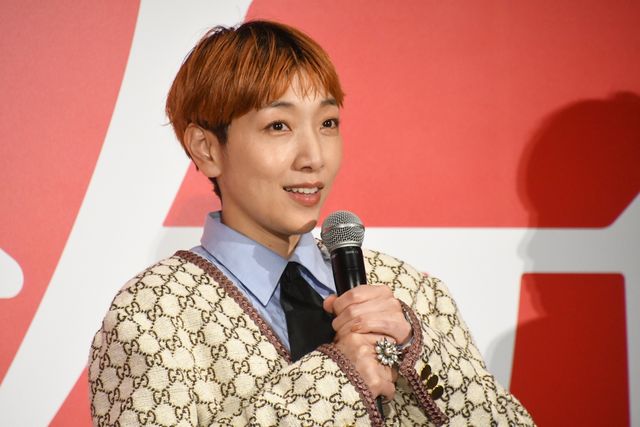 安藤サクラ、ショートヘアで登場！永山瑛太、是枝裕和監督らと『怪物』完成披露試写会（2枚目）