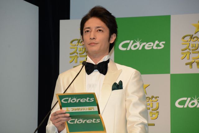 玉木宏、まだ結婚しない宣言!前園真聖、たんぽぽ・白鳥も出席「Clorets スッキリ・オブ・ザ・イヤー 2015」表彰式ギャラリー