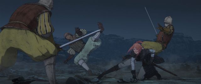 映画『果てしなきスカーレット』新場面カット＆ジン・キムのスケッチ画（2枚目）