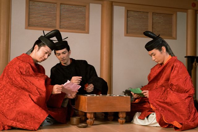 「光る君へ」はんにゃ金田、町田啓太ら平安の男子会：第3回場面写真：フォトギャラリー