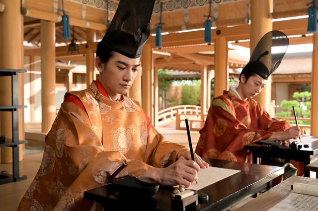 「光る君へ」はんにゃ金田、町田啓太ら平安の男子会：第3回場面写真（2枚目）