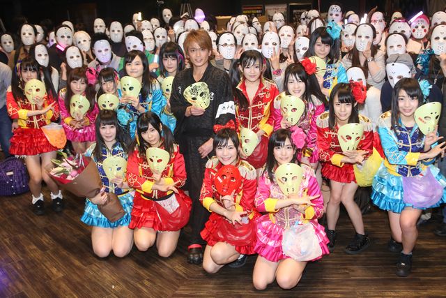 諸星和己が仮面女子のライブに乱入！フォトギャラリー（8枚目）