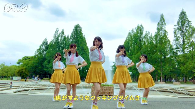 アイドルグループ「サニーサイドアップ」の白石聖、松田るか、田中珠里、松川星、天木じゅん（2枚目）