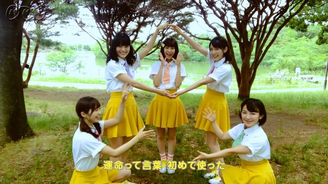 アイドルグループ「サニーサイドアップ」の白石聖、松田るか、田中珠里、松川星、天木じゅん（8枚目）