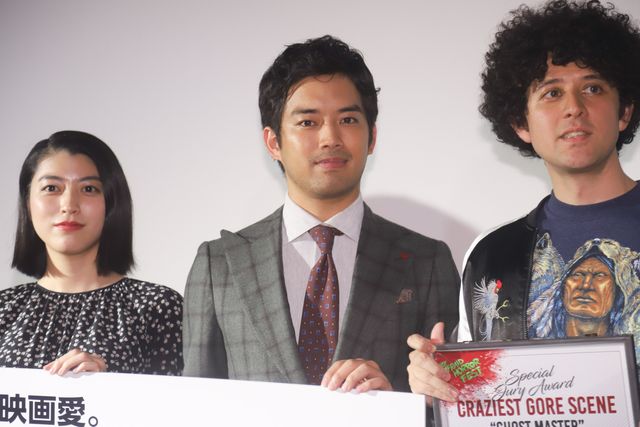 三浦貴大・成海璃子・板垣瑞生が登壇！『ゴーストマスター』先行プレミア上映（3枚目）