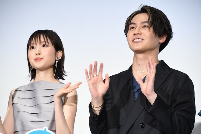 福本莉子＆松田元太らキャスト集結！『君が落とした青空』公開記念舞台あいさつ（16枚目）