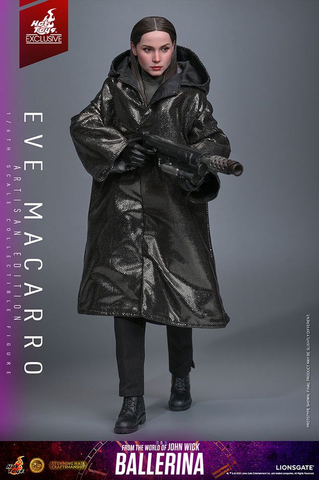 アナ・デ・アルマスの肖像権クリア！ホットトイズ『バレリーナ』イヴの1／6スケールフィギュア（4枚目）