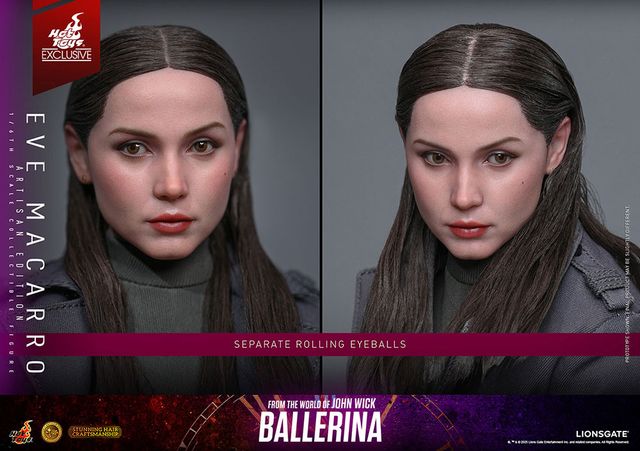 アナ・デ・アルマスの肖像権クリア！ホットトイズ『バレリーナ』イヴの1／6スケールフィギュア（9枚目）