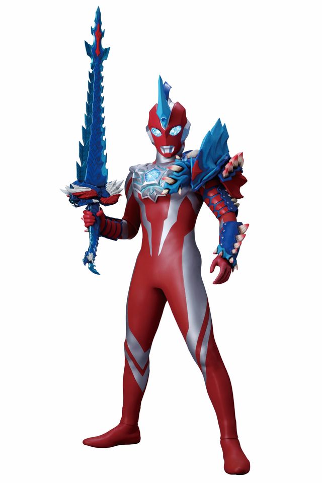 大型の剣が武器！ウルトラマンオメガ レキネスアーマー