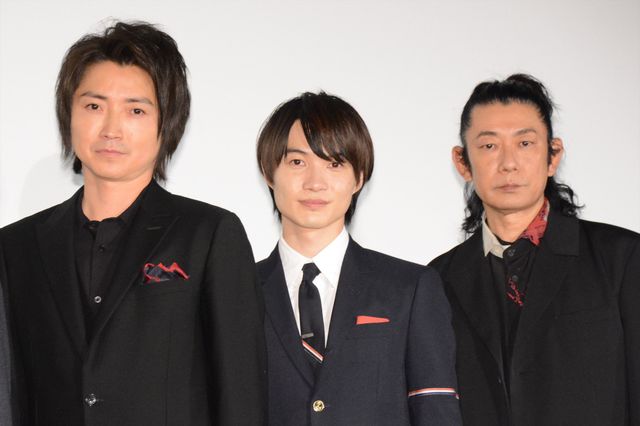 藤原竜也、松山ケンイチ、神木隆之介ら『ノイズ』初日舞台挨拶（15枚目）