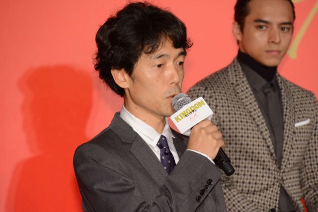 山崎賢人主演！実写映画『キングダム』製作報告会見（10枚目）