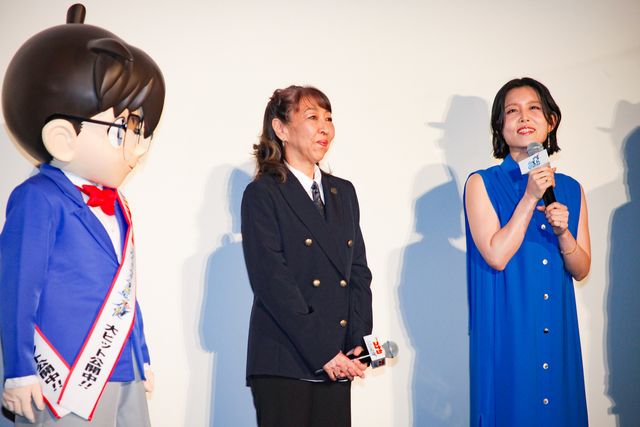 高山みなみ、沢城みゆき、横浜流星、畑芽育ら『名探偵コナン　ハイウェイの堕天使（だてんし）』公開記念舞台挨拶（6枚目）