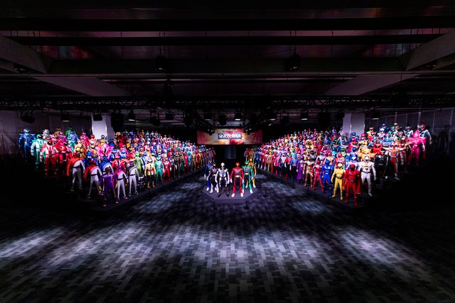 全スーパー戦隊展」圧巻のヒーロー立像約300体が初披露