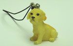 かわいい子犬のストラップ