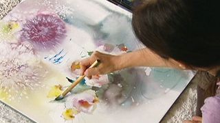 永山裕子 薔薇を描く