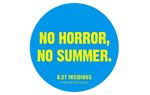 「NO HORROR, NO SUMMER」ステッカー