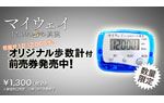 『マイウェイ 12,000キロの真実』オリジナル歩数計