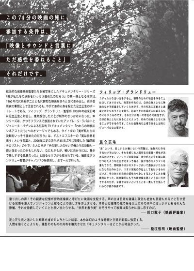 映画『美が私たちの決断をいっそう強めたのだろう/足立正生』の画像（3枚目）