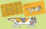 三毛猫柄のマイキー・グッズ