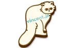 ヴィンセントの飼い猫、フィリックスのイヤホンホルダー