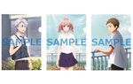 キャラクターデザイン藤井まき描き下ろしA4クリアファイル