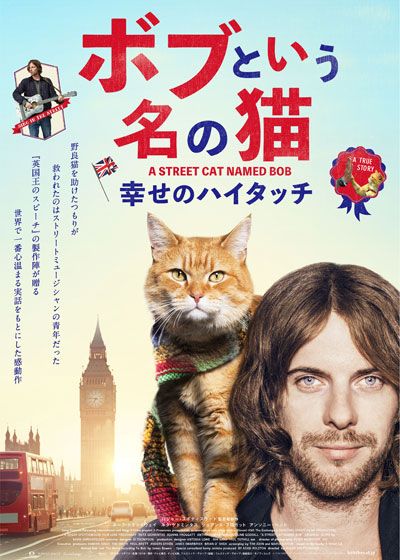 映画『ボブという名の猫　幸せのハイタッチ』の画像（2枚目）