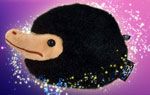魔法動物“ニフラー”のふわふわコインポーチ