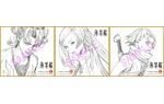 桂正和描き下ろしキャラクター色紙(3種ランダム)