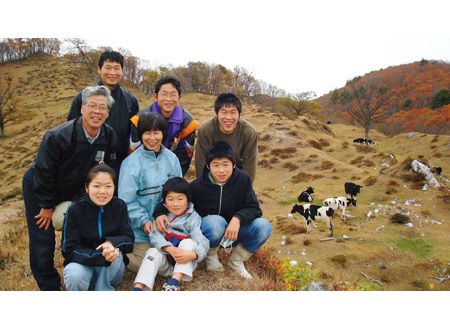 山懐に抱かれて