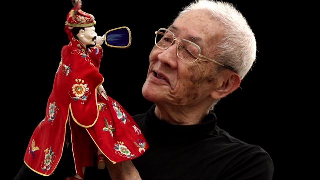 台湾、街かどの人形劇