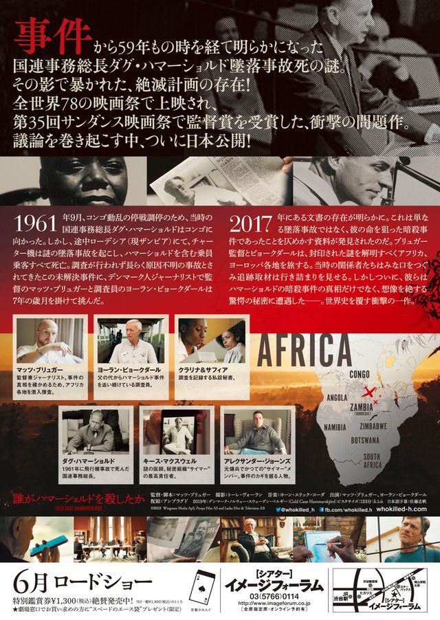 映画『誰がハマーショルドを殺したか』の画像（3枚目）