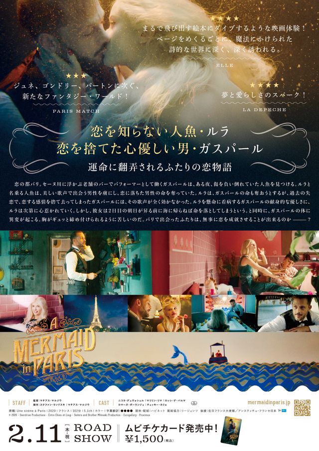 映画『マーメイド・イン・パリ』の画像（3枚目）