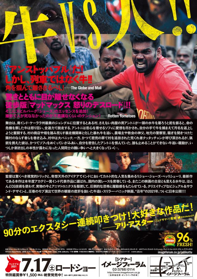 映画『ジャッリカットゥ　牛の怒り』の画像（3枚目）