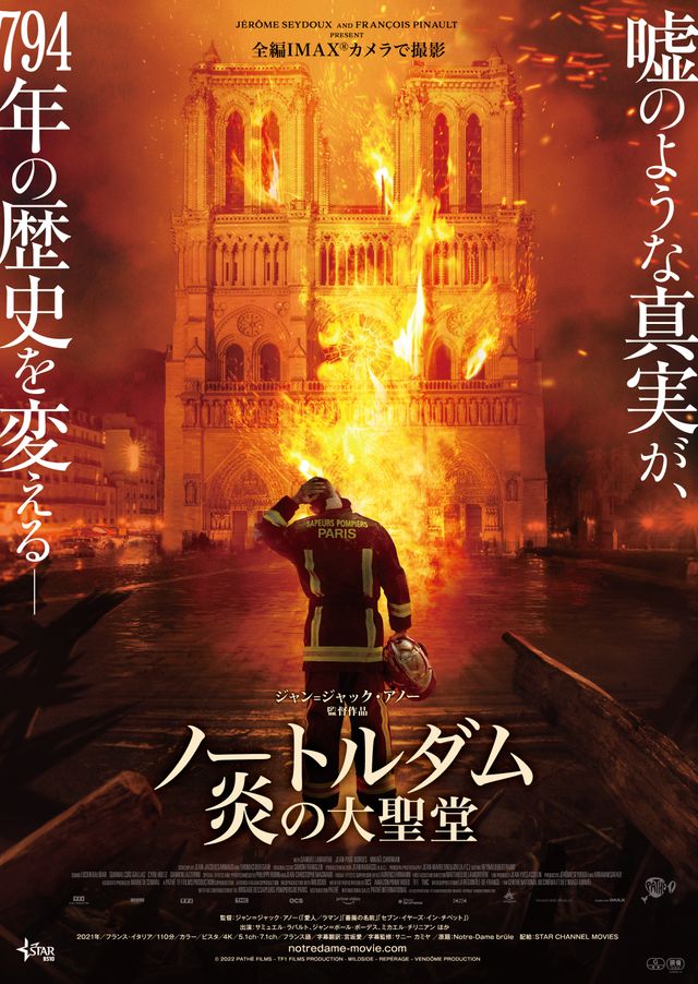 映画『ノートルダム　炎の大聖堂』の画像（2枚目）