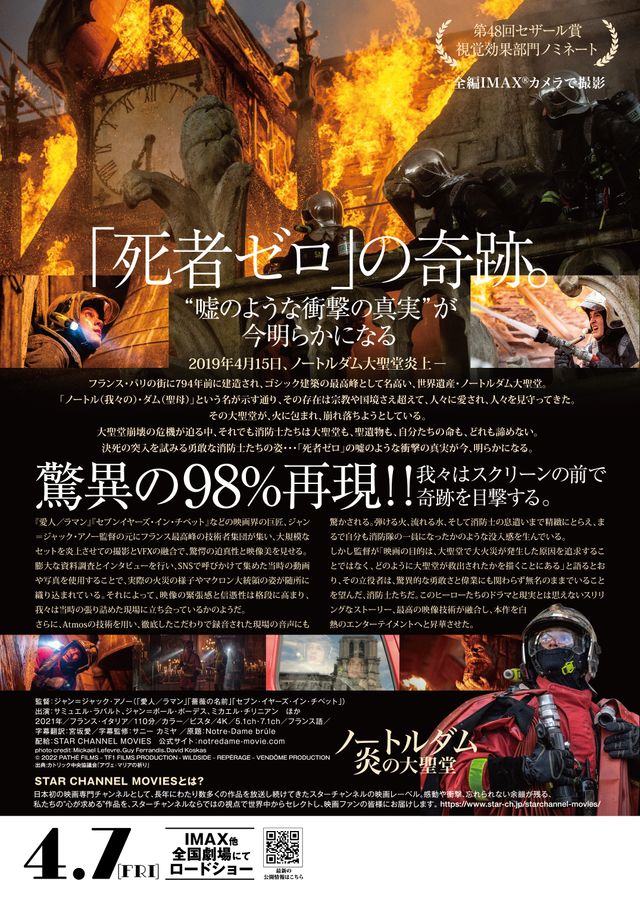 映画『ノートルダム　炎の大聖堂』の画像（3枚目）