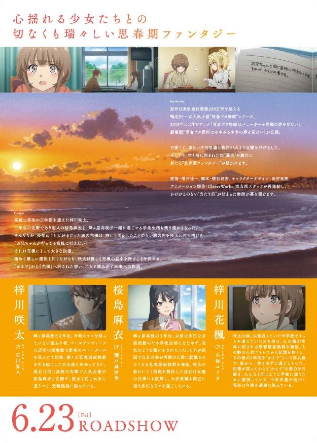 映画『青春ブタ野郎はおでかけシスターの夢を見ない』の画像（3枚目）