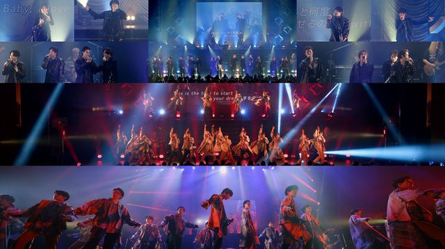 Amuse Presents SUPER HANDSOME LIVE 2022“ROCK YOU! ROCK ME!!”3面ライブスクリーン