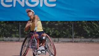 The Break 世界一、負けず嫌いのテニスプレイヤー、上地結衣。