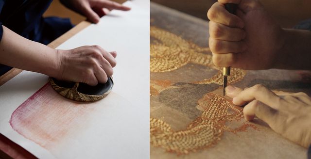 バレンと小刀　時代をつなぐ浮世絵物語