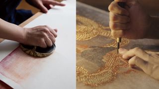 バレンと小刀 時代をつなぐ浮世絵物語