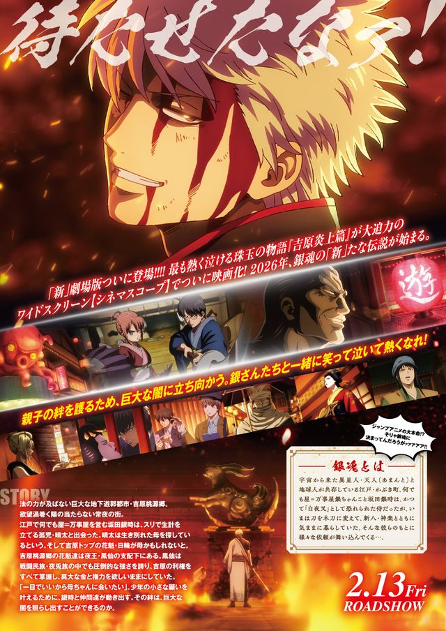 映画『新劇場版　銀魂　－吉原大炎上－』の画像（3枚目）