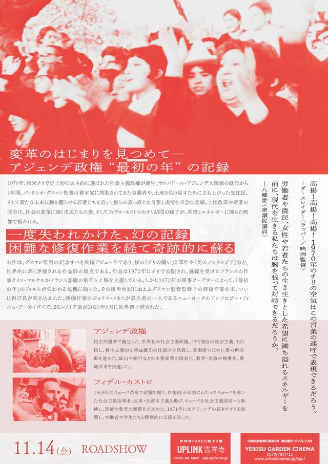 映画『最初の年：民意が生んだ、社会主義アジェンデ政権』の画像（3枚目）