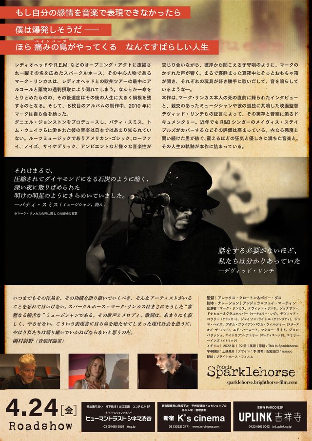 映画『悲しくて美しい世界／THIS IS SPARKLEHORSE』の画像（3枚目）