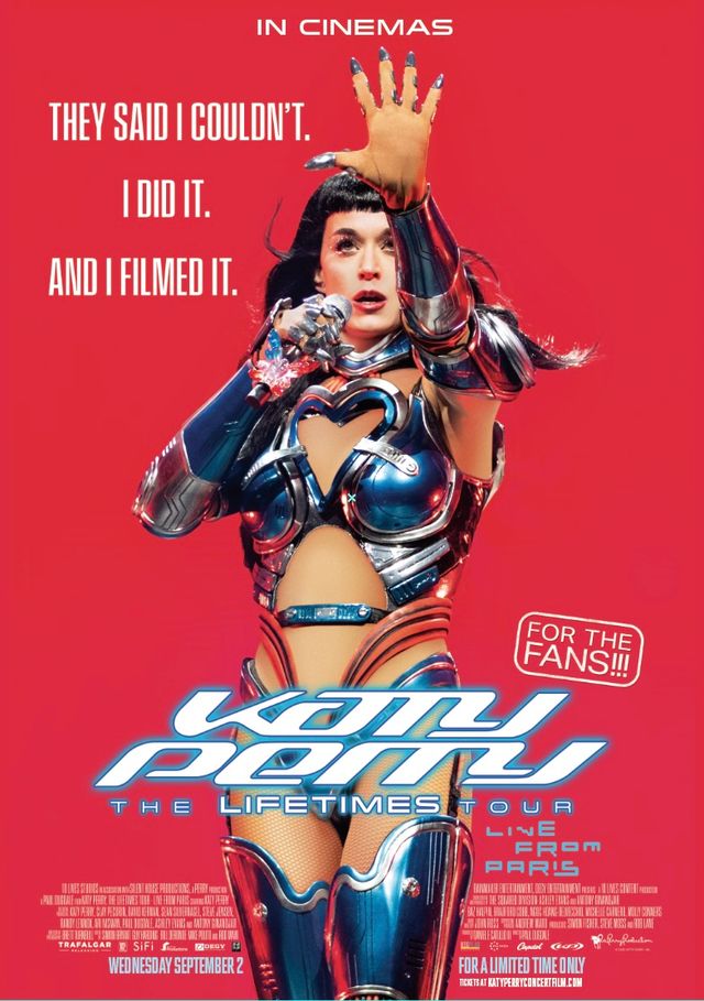 Katy Perry：THE LIFETIMES TOUR - LIVE FROM PARIS
