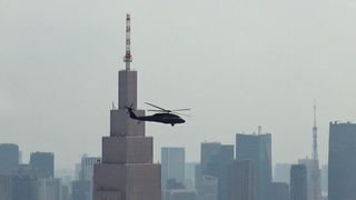 東京上空300メートル
