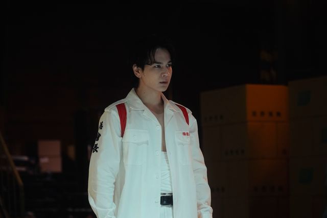 白の特攻服姿！