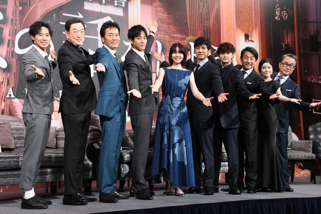 すごい顔ぶれ！長澤まさみ、西島秀俊、松坂桃李ら三谷幸喜監督『スオミの話をしよう』完成報告会（6枚目）