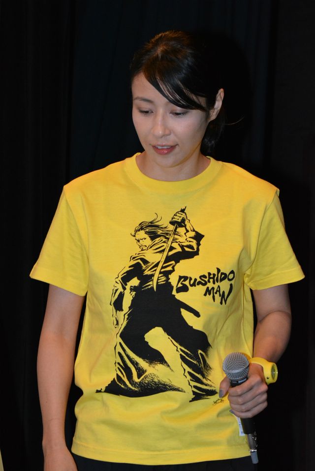 水野美紀、壮絶な現場を告白！『BUSHIDO MAN』の舞台あいさつ（4枚目）